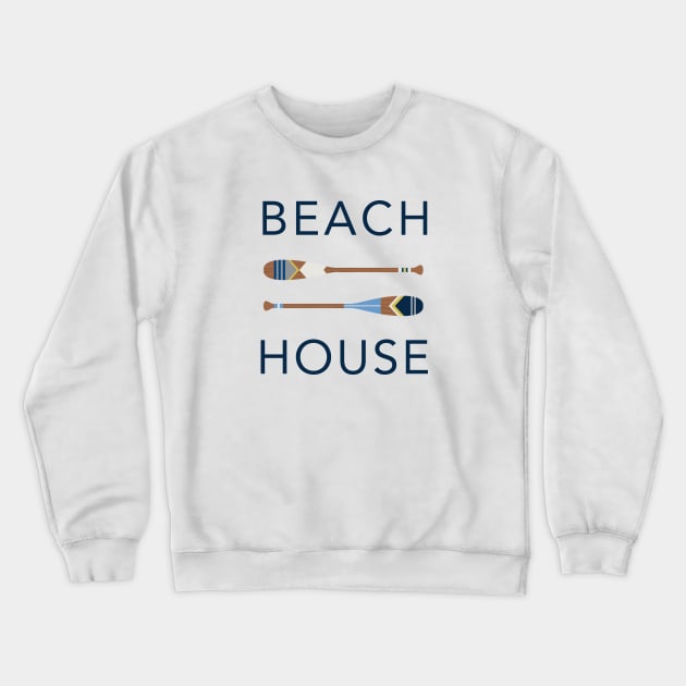 Beach House Paddles Crewneck Sweatshirt by GreatLakesLocals